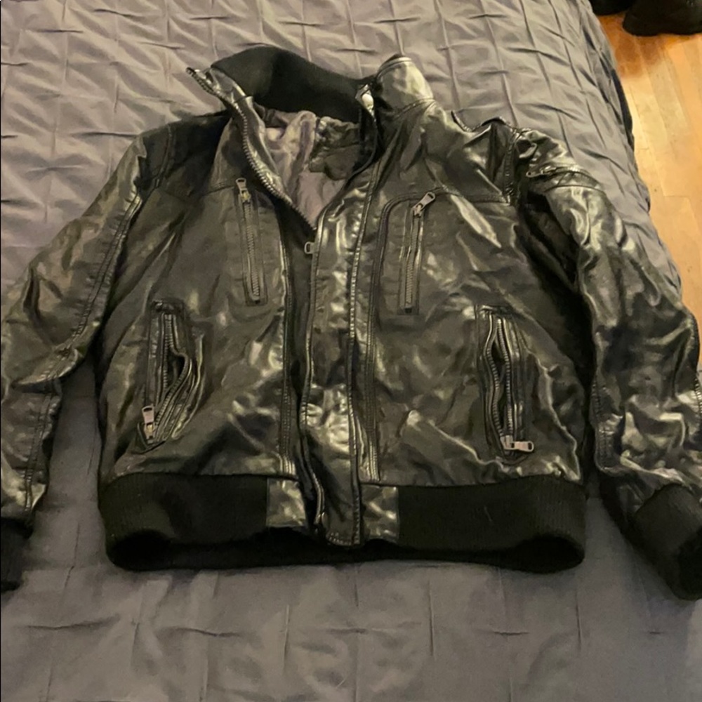 Leather jacket